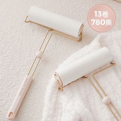 粘毛器滚筒可撕式纸滚刷替换沾毛滚子衣服头发黏猫毛粘尘纸