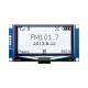2.42寸3.3V单色oled液晶显示屏多视角128 64点阵黑底白字OLED模块