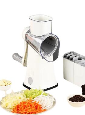 克欧克切菜器多功能滚筒旋转切丝器新式刨丝切丁切丝器厂家