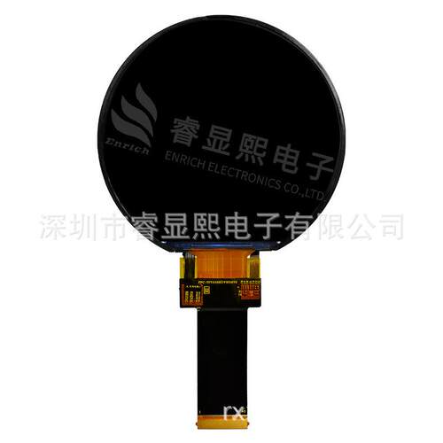 厂家液晶屏3.6寸圆形彩屏触摸屏智能家具屏544x506分辨率