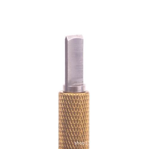手工DIY皮雕工具9.6mm黄铜皮雕旋转刻刀手工皮革工具