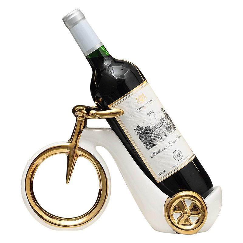 酒柜里的红酒架摆件轻奢客厅电视柜装饰乔迁新居礼品陶瓷工艺品