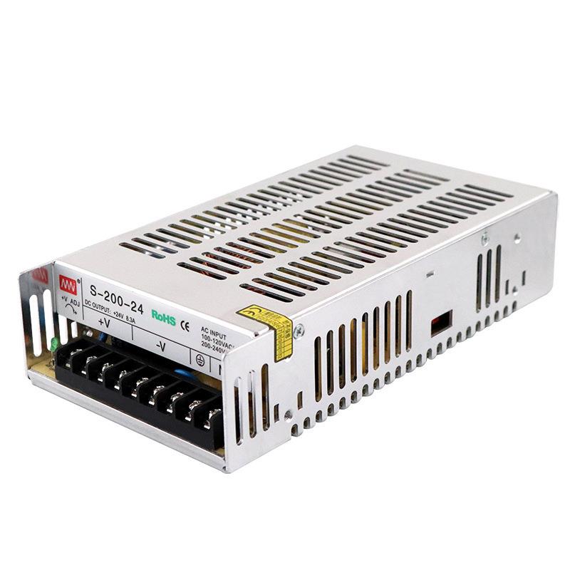 厂家直销S系列380转直流12v变压器200W足功率充电桩适配开关电源
