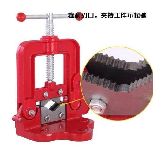 中式重型管子台虎钳龙门钳龙门架12#3#4#5#压力钳带支架三角台钳