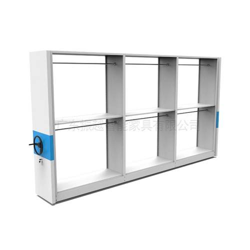 密集柜挂衣密集架手摇式移动储物架衣物间样品架大容量仓储货架