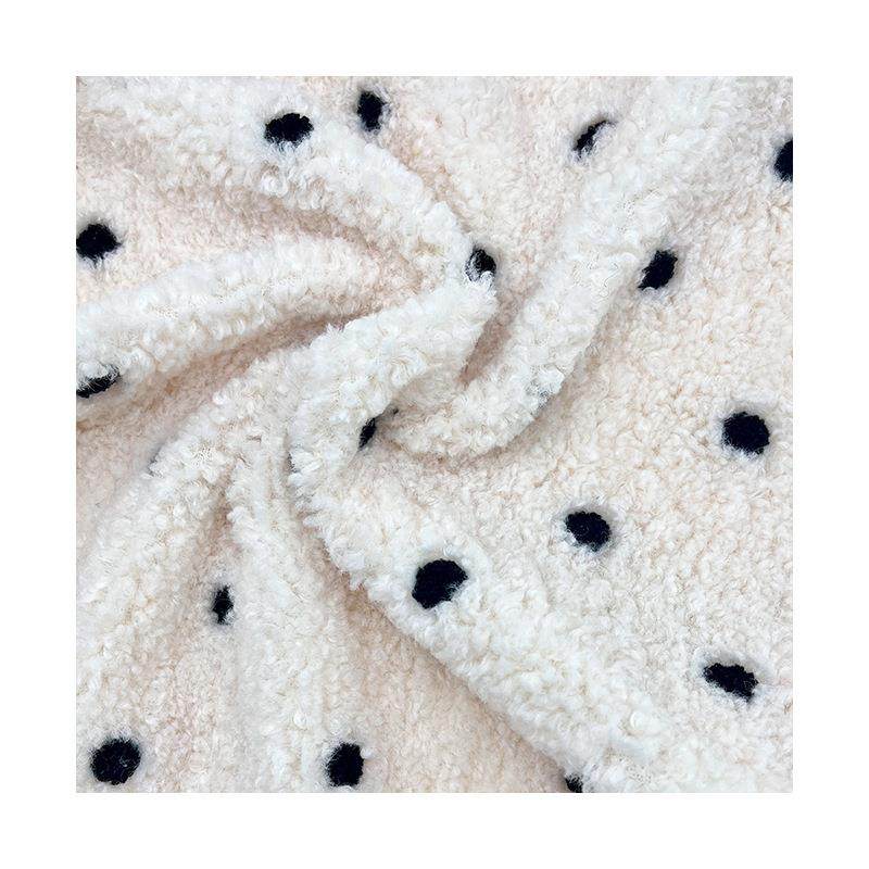 秋冬巴黎春天羊卷绒布料圆点羊羔绒外套卫衣绒布童装工厂现货,纺织面料/辅料/配套,绒布,淘宝优惠券,粉丝福利购,淘宝优惠卷