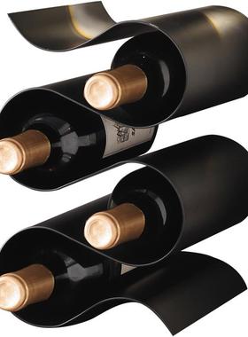 红酒架摆件轻奢高档客厅家居玄关餐边电视柜酒柜高级感小众装饰品