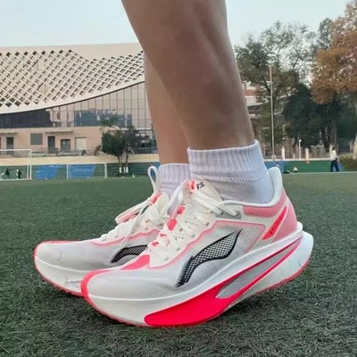 2026新款飞电6C碳板科技学生跑步秋冬回弹减震马拉松竞速运动鞋男