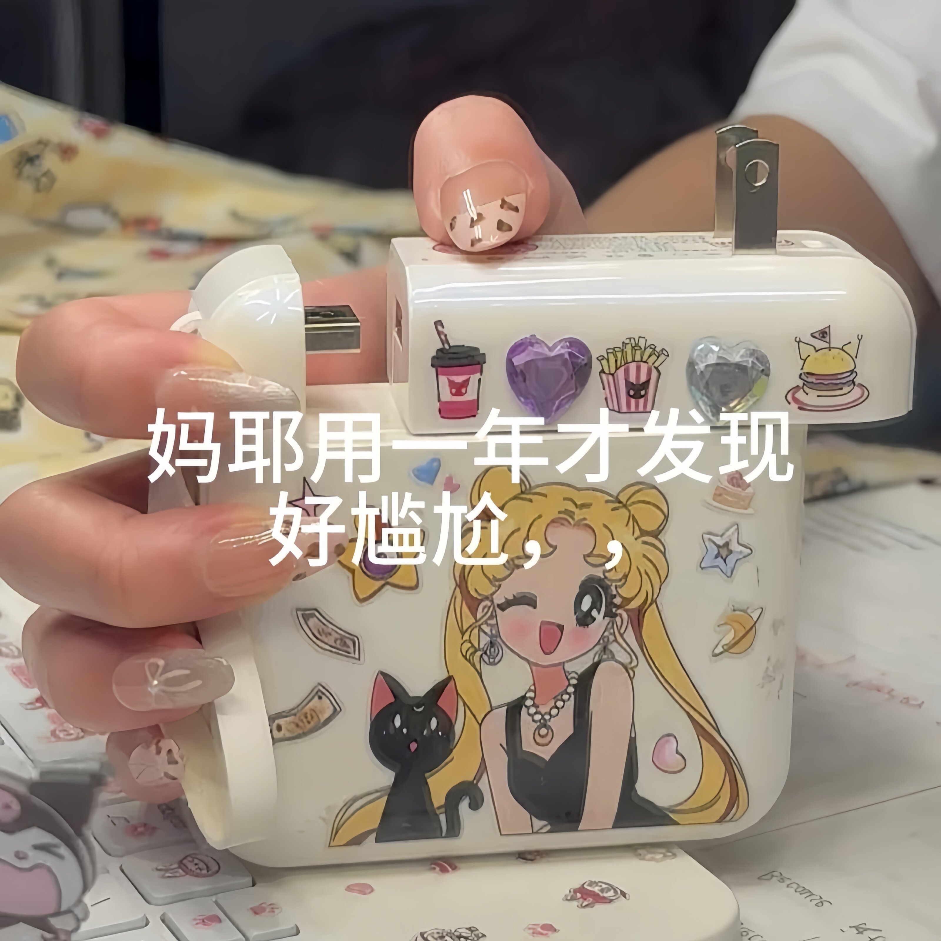 可拆卸插头充电宝3c认证20000毫安三合一大容量带线移动电源快充