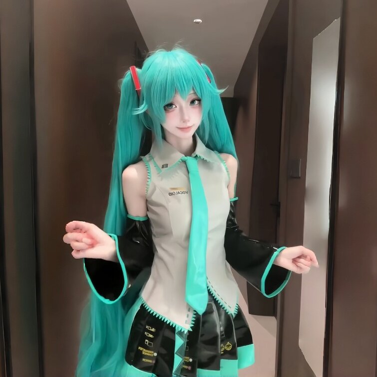 初音未来cos服二次元角色扮演图片