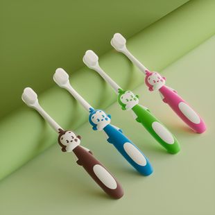 12岁软毛万根替换头安全防蛀宝宝牙刷 2025新款 卡通儿童牙刷3