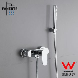 2026新款抗冻混水阀全铜浴室龙头套装酒店工程浴缸喷头洗澡神器