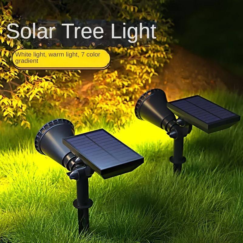 Outdoor Solar 18led Tree Shooting Light Spotlight太阳能射灯