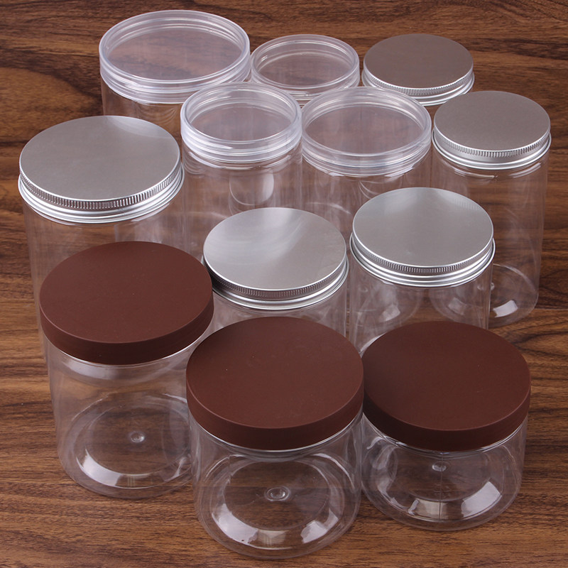 包邮透明饼干罐j50个售饼干盒饼干桶曲奇罐蔓越莓罐子密封核桃罐,厨房/烹饪用具,密封罐,淘宝优惠券,粉丝福利购,淘宝优惠卷