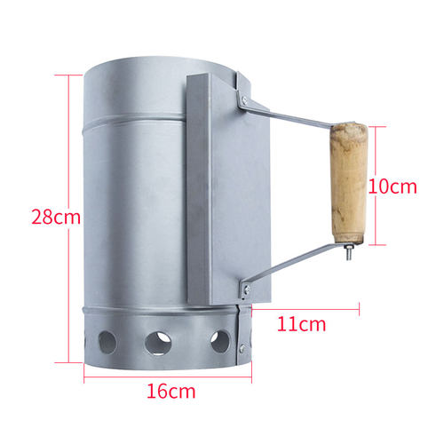 蝶烤香快速点炭炉点炭桶木炭w引燃桶木炭点火器户外烧烤工具引火