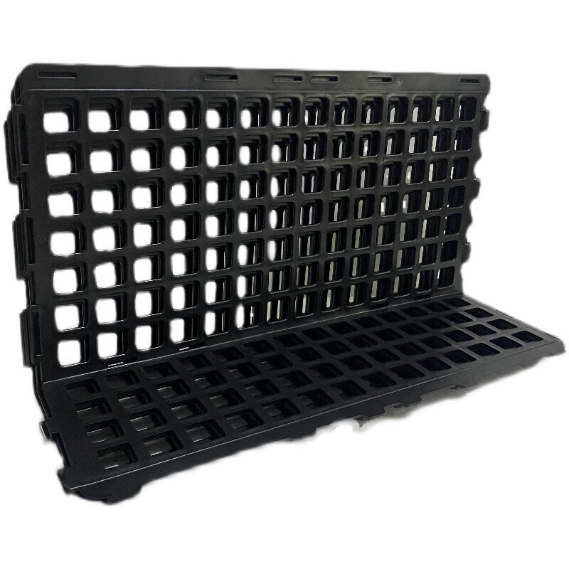 水果护栏生鲜f挡板超市货架堆头围栏黑色塑料隔断蔬菜护边果蔬隔