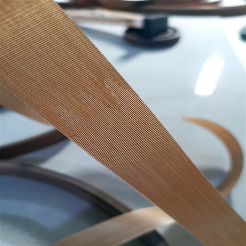 铁氟龙无a缝皮带拉链制袋贴骨机特氟龙热封口机皮带复合带螺丝点