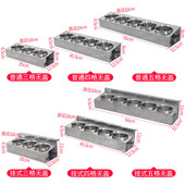 蝶烤香不锈钢调味罐套装 瓶盐罐品收纳家用厨房用品调.料盒组合装