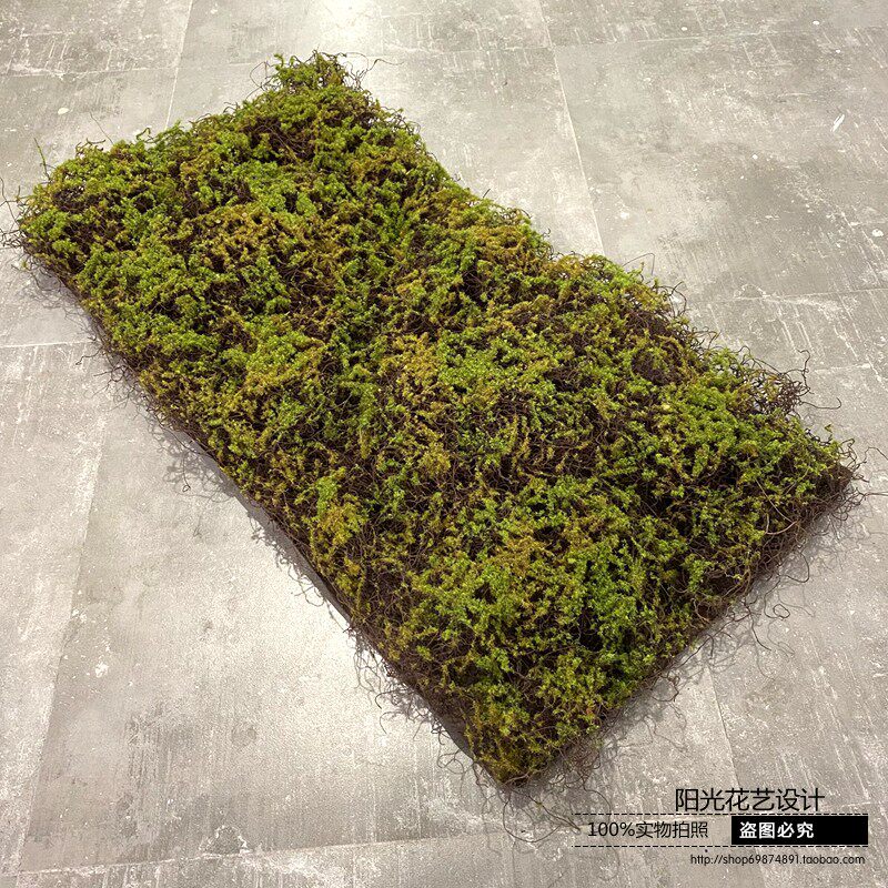 仿真草坪 树皮苔藓 青苔植物墙装饰草坪造景N背景草皮假绿植墙装