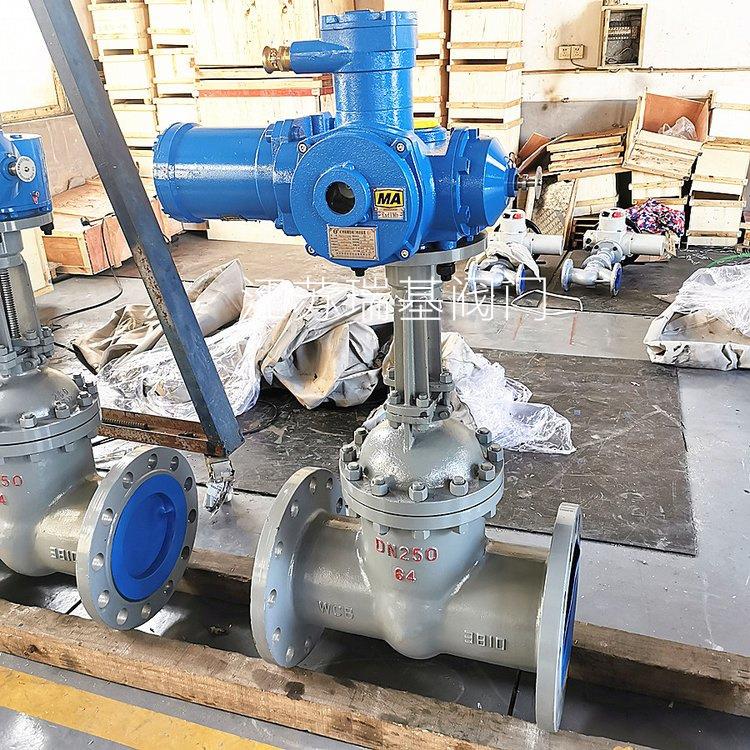 1140V瓦斯管道专用阀MZ941H-16C DN300 一体式煤安防爆电动闸阀