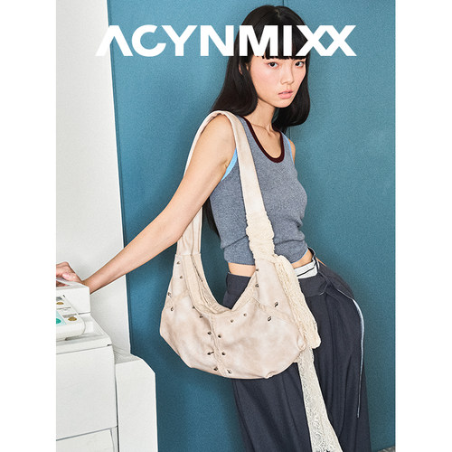 春夏小众高级饺子包单肩斜挎包