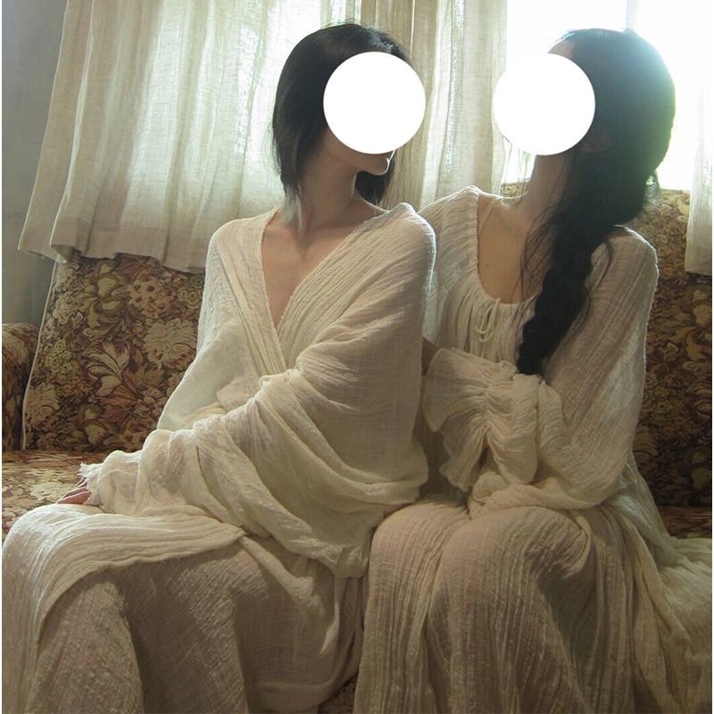 法式复古清冷感禅意女装