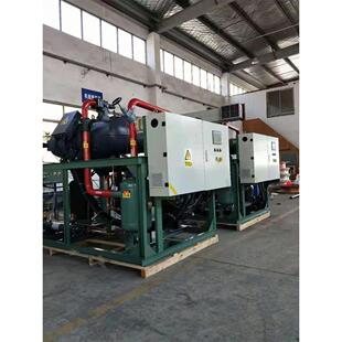 螺杆并联冷库机组 压缩冷凝机组 汉钟雪人螺杆机 博润制冷