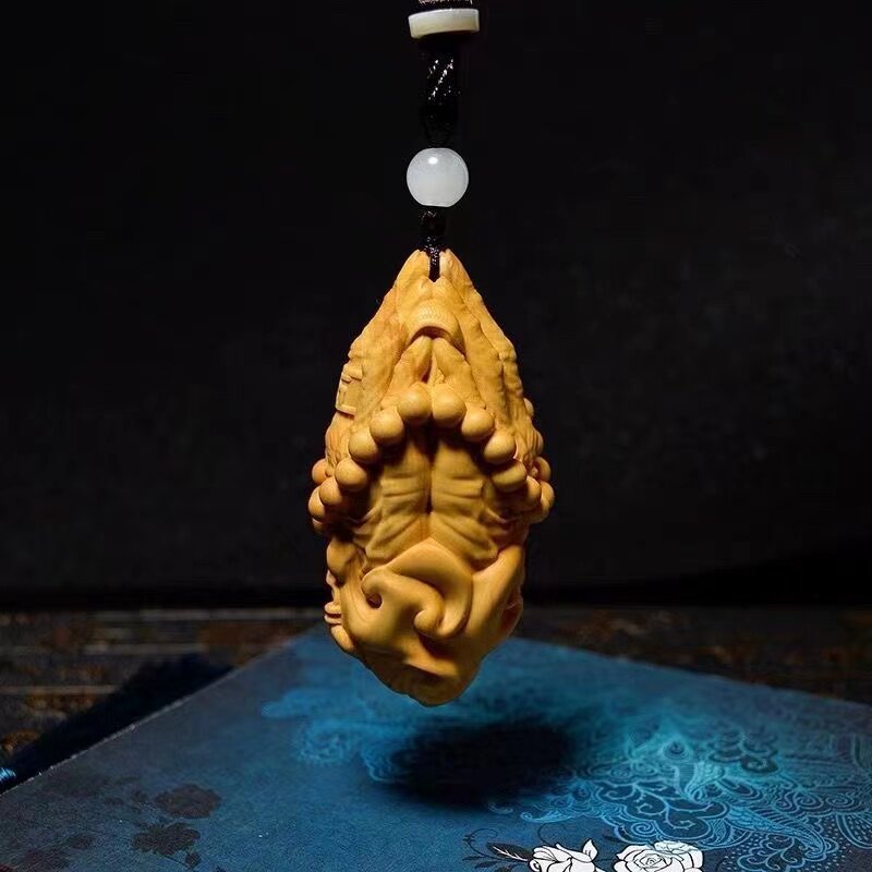 速发崖柏手把件貔貅观音原木太行老料文玩木雕工艺品送礼品