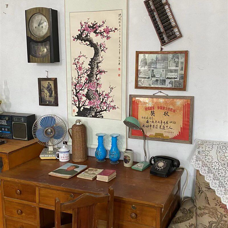 速发七复十年代摆家具老物件八古怀旧风场景摆设直播道具影视摄影