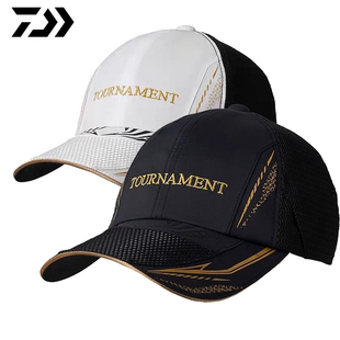 新款钓鱼帽图鲁门透气网眼防风遮阳矶钓帽海钓高端路亚钓鱼帽