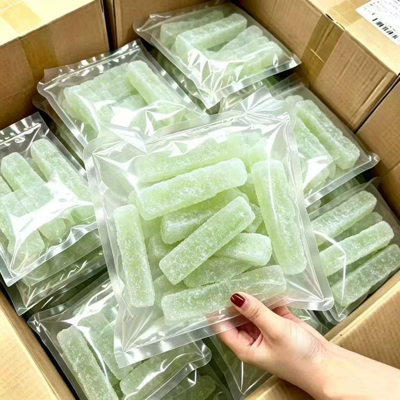 【净重】正宗老牌子冬瓜糖条纯手工办公休闲零食水果果脯蜜饯