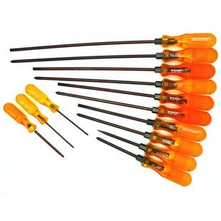 十字螺丝批小十字起子改锥带磁性 工业型S2合金钢螺丝刀 BEL IEF