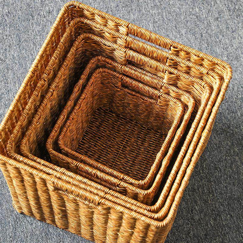 报仿衣K003056藤编织收纳筐厅客书零食杂物浴室脏收纳篮橱柜整理,收纳整理,脏衣篮,淘宝优惠券,粉丝福利购,淘宝优惠卷