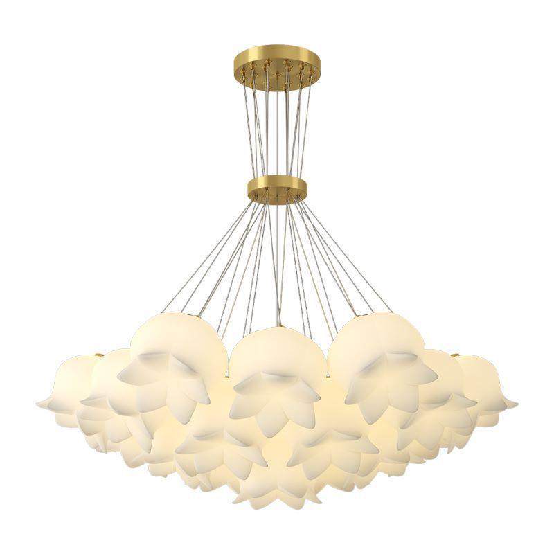 全铜法497式美式奶油灯风帽铃兰花朵卧室吊衣间客厅餐厅简复约古,家装灯饰光源,智能吊灯,淘宝优惠券,粉丝福利购,淘宝优惠卷