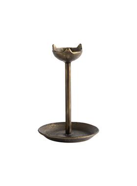 贝子复古老钱风MLB-2423属金烛台级氛围感怀旧中高古装饰茶室艺桌