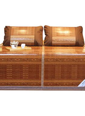 ZON竹席席凉可叠单席子夏季学生宿折舍人床家用双面席子