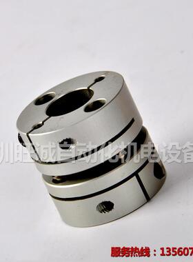 铝机合金单片联膜轴器45mmX0mm厂家直销精密接头械法兰盘5高精度