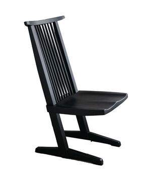 黑XZcc391391弄不日式侘寂风茶餐椅中岛乔治实木碳化中古家具室休