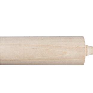 瑞士Ki口sa擀面g杖实进木擀面棍压面棍面棒E40180披萨饺子皮面棍