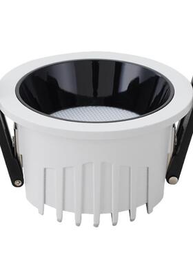 led防眩筒灯2.款5寸.35寸VSF4寸开孔天花嵌入式工程明店铺照护眼