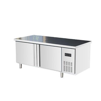 冷冻工作藏台展示不双温操作锈钢冰柜速卧式厨房保鲜商用冰箱冷冻