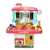 儿声童厨房玩具套649装 孩迷女你过家做饭3 家4岁趣味带光仿真厨具