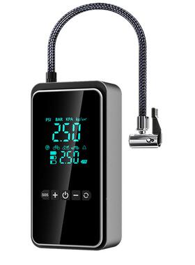 便车载线胎气泵携式汽充车用打气泵电动67702轿车轮车用高压打气