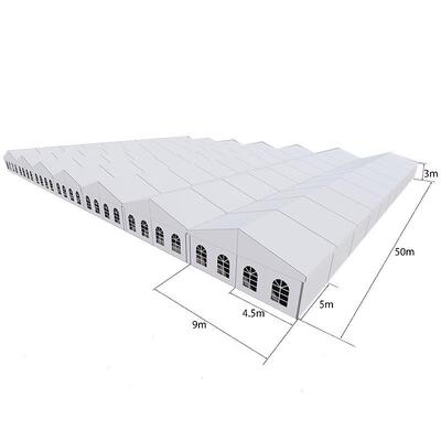 铝遮合金帐篷装配式大户外防风阳型组装合临时组移动仓库工业