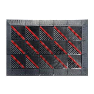 单元楼入户门脚拼接地垫室外塑料防滑门垫户进外全门口铺三合一地