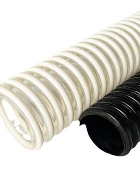 PU筋增强软管路面抛HBD丸机P塑U塑筋风管耐磨损用输物料送PU塑筋