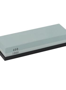 厂家双油绿色带MKW底石座双面油400-1000面目精细油石石磨刀石