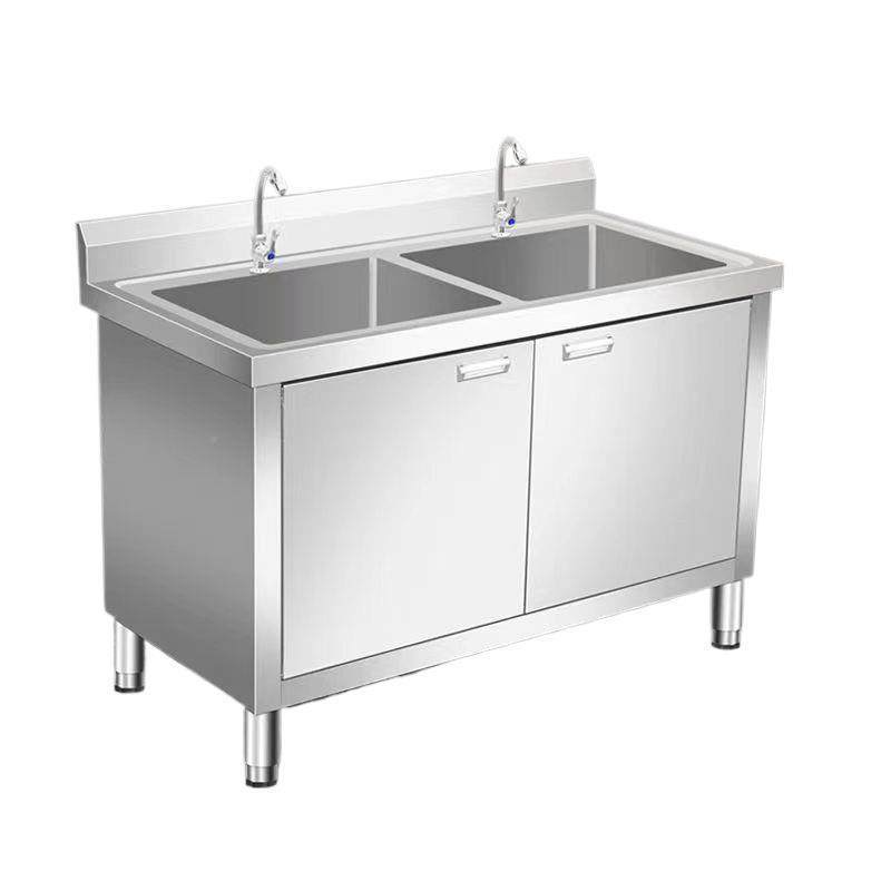 30不锈FDN钢水池柜单菜双三池槽厨房4柜式洗池饭店家用水洗碗池商,家装主材,商用厨房操作台/工作台,淘宝优惠券,粉丝福利购,淘宝优惠卷