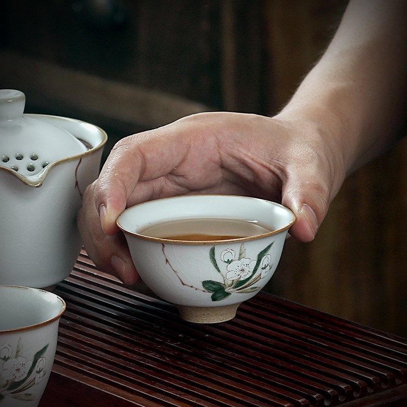 汝窑便携式旅行功夫茶具r小套装一壶二杯户外随身快客杯泡茶壶茶,餐饮具,旅行茶具,淘宝优惠券,粉丝福利购,淘宝优惠卷