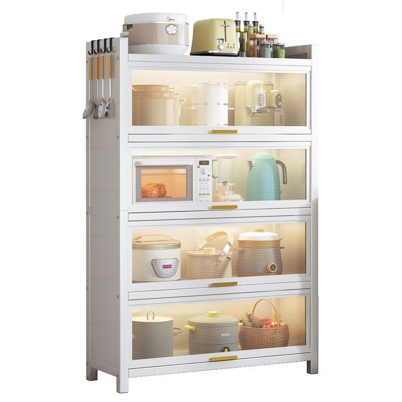 厨房置物架带柜门落地多层多功能橱柜微波炉烤箱电器X置物储物碗,厨房/烹饪用具,厨房置物架/置物柜/角架,淘宝优惠券,粉丝福利购,淘宝优惠卷